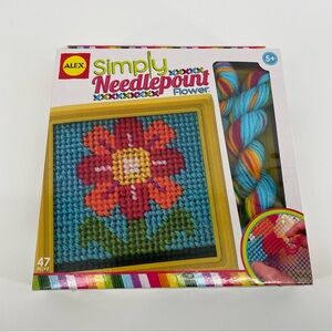 Alex Simply Needlepoint Flower Kit- New in Package